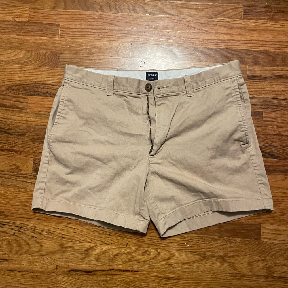 J. Crew Men's 5" flex chino short
